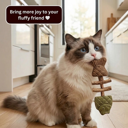 NordToyLab™ Tri-Natural Cat Toy